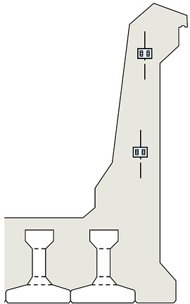 Shear dowels at joints in parapets